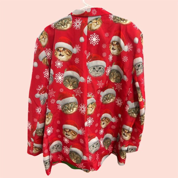 Christmas Dec 25th Jacket Suit Blazer (2XL - Used Once) - Picture 3 of 5